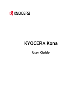 KYOCERA Kona Cricket Wireless User manual