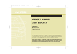 Hyundai 2011 Sonata Owner's manual