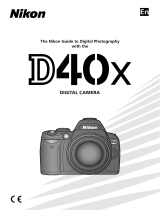 Nikon D40 X Owner's manual