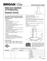 Broan-NuTone RM519004 User manual