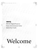 BenQ PE5120 Quick start guide