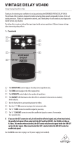 Behringer VD400 User manual