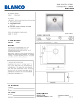 BLANCO 518168 Dimensions Guide