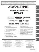 Alpine ICS ICS-X7 Owner's manual