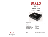 Rolls HR261 User manual