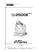 Robe Color Spot 2500E AT II User manual