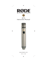 RODE Microphones NT3 User manual