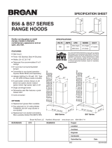 Broan B5630SS User manual