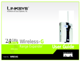 Linksys WRE54G-RM - Refurb Wireless-G Range Expander User manual