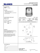 BLANCO 440247 Dimensions Guide