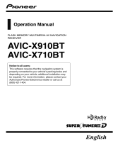 Pioneer AVIC-X910BT Owner's manual