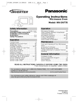 Panasonic NN-SN778 User manual