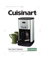 Cuisinart DCC 1200 - Brew Central Coffeemaker User manual