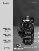 Canon VIXIA HF R400 User guide
