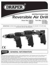 Draper Air Drill Operating instructions