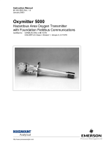 Rosemount Oxymitter 5000 O2 Transmitter Hazardous Area Owner's manual