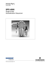 Rosemount SPS 4000 Single Probe Autocalibration Sequencer-Rev 1.2 Owner's manual