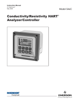 Rosemount 54eC Conductivity/Resistivity Analyzer Owner's manual