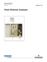 Rosemount TCL1055 Total Chlorine Analyzer Owner's manual
