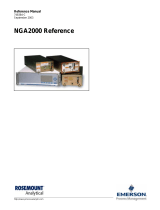 Rosemount NGA 2000 Owner's manual