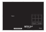 Roland SPD-SX Special Edition User manual