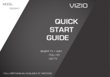 Vizio VSB207E320iA0 Quick start guide