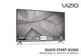 Vizio M43-C1 Quick start guide