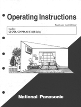 Panasonic CS-C73K Owner's manual