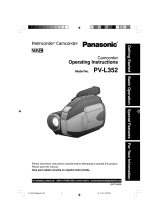 Panasonic PV-L352 Operating instructions