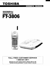 Toshiba FT-3806 User guide