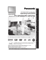 Panasonic PV DF2702 User manual