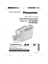 Panasonic PV-DV201 Operating instructions