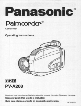 Panasonic PV-A208 User manual