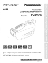 Panasonic PV-D300 Operating instructions