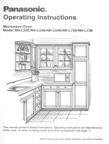 Panasonic NN-L736 User manual