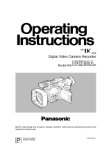 Panasonic AG-DVX100A Owner's manual