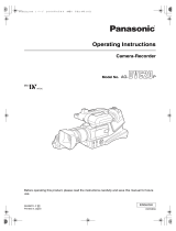 Panasonic AG-DVC20P User manual