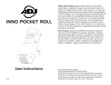 ADJ Products INNO POCKET ROLL User manual