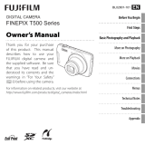 Fujifilm FinePix T500 User manual