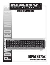 Nady MPM 8175x User manual