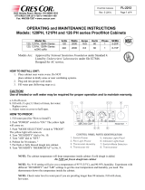 Cres Cor 126PH Operating instructions