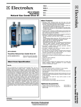 Electrolux 267700 (AOS061GTG1) Datasheet