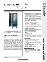 Electrolux 267704 (AOS201GTG1) Datasheet