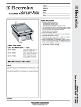 Electrolux 602118 (PGRS1) Datasheet