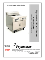 Frymaster FPD65 Operating instructions