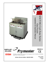 Frymaster KSCF18G Operating instructions