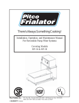 Pitco RP-14 Operating instructions