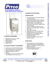 Pitco Frialator SGBNBH50 Datasheet