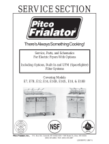 Pitco Frialator E14B User manual