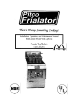 Pitco Frialator E12 User manual